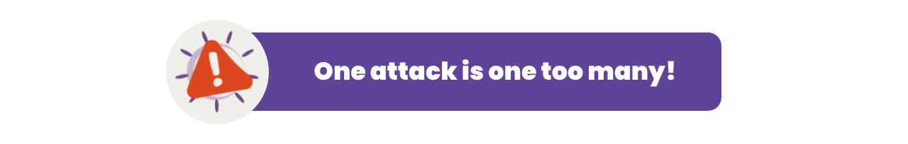 One Attack is Too Many